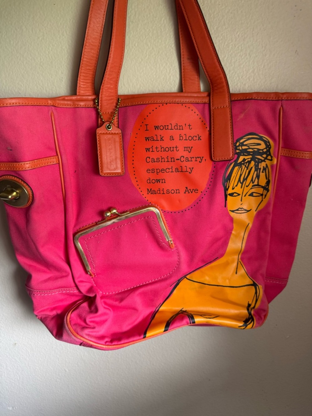 Coach bonnie cashin tote bag